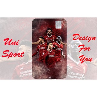 Miếng Dán thẻ ATM hình CLB Liverpool (Sticker/Miếng dán Thẻ Ngân Hàng, Tín dụng)