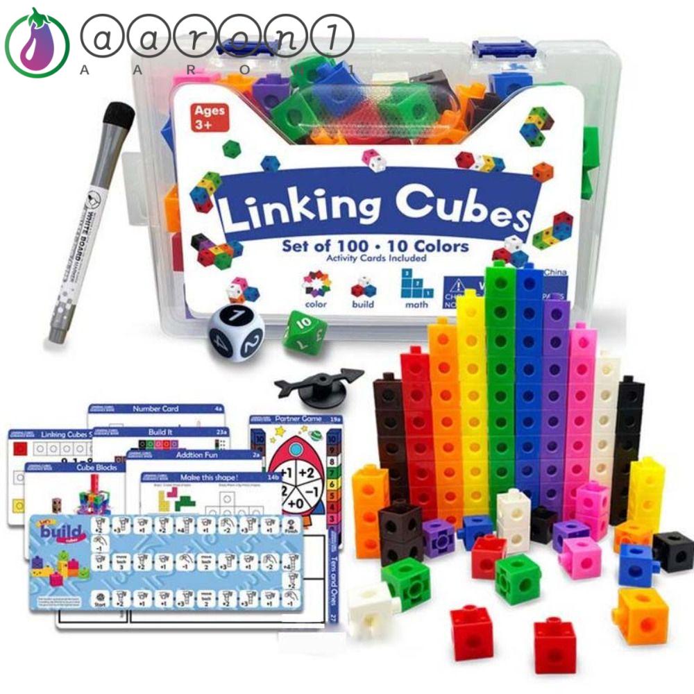Đồ chơi trẻ em Khối Lập Phương Montessori 1 Montessori Màu Cầu Vồng 3D Hỗ Trợ Dạy Toán Cho Bé Trai