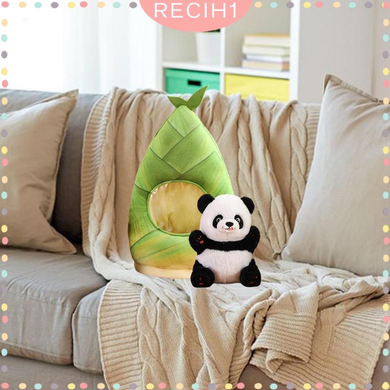 Đồ chơi nhồi bông Hình Gấu Trúc Dễ Thương Trang Trí Phòng Khách