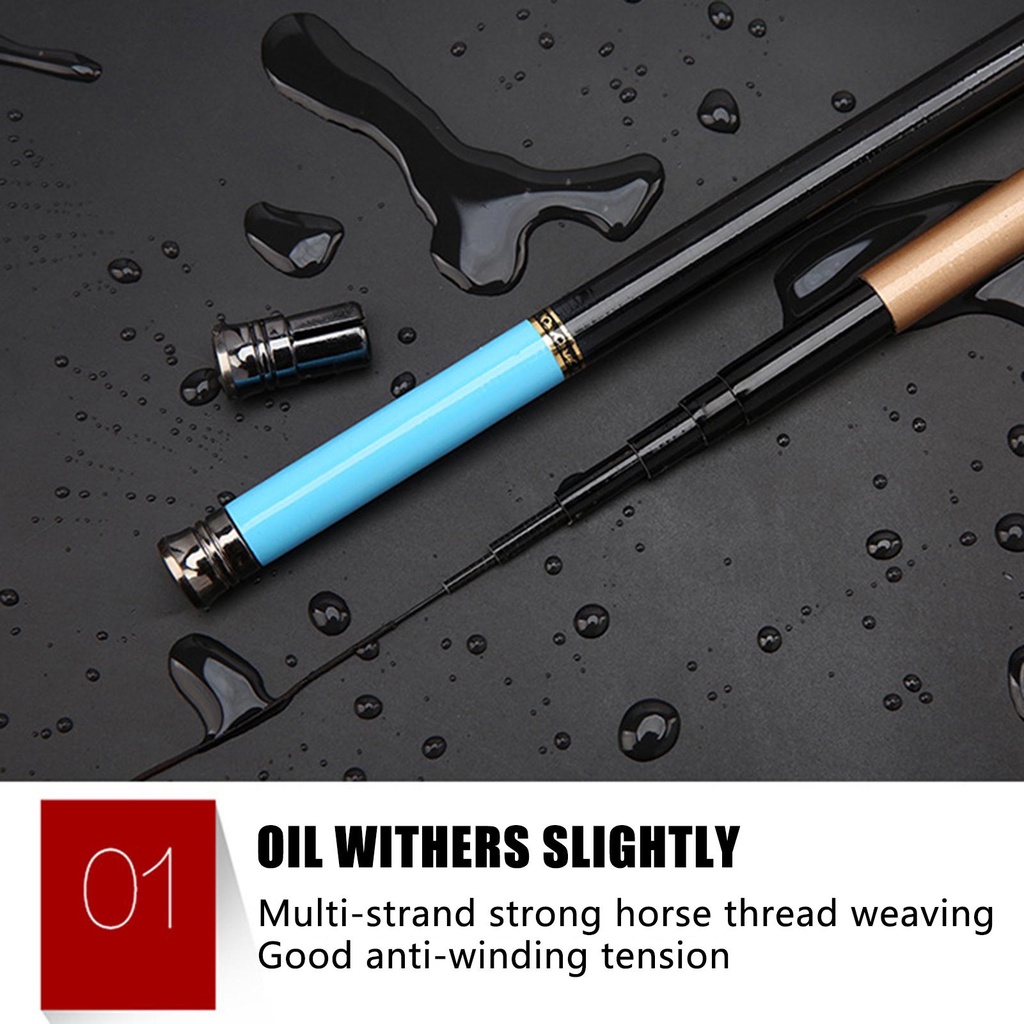 Cần Câu Cá Bằng Carbon Tổng Hợp Trọng Lượng Nhẹ Và Di Động Cho Hoạt Động Ngoài Trời