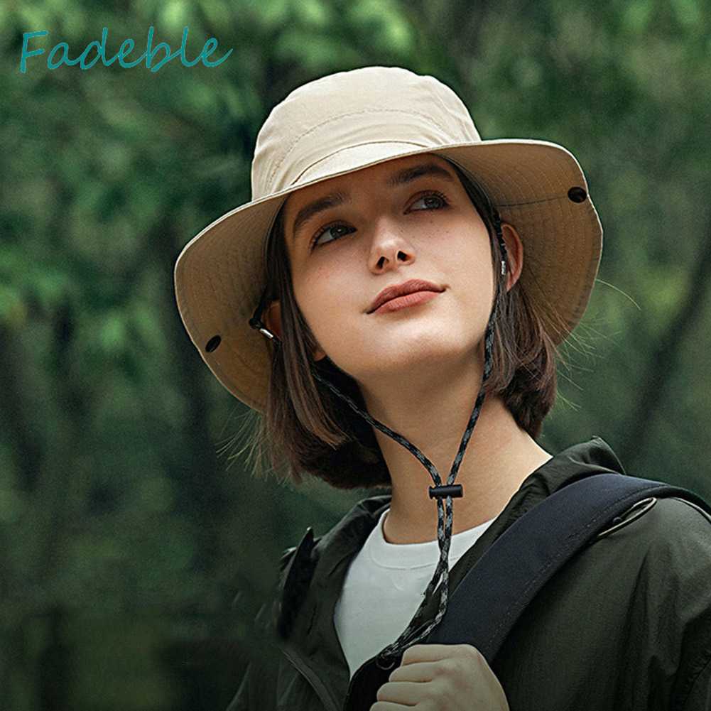 Mũ Tai Bèo Thể Thao Unisex Bằng Polyester Thoáng Khí Chống Tia UV Có Thể Gấp Gọn