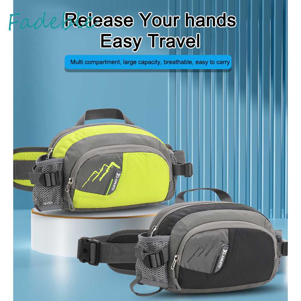 Túi Đeo Hông Thể Thao Có Giá Đỡ Chai Nước