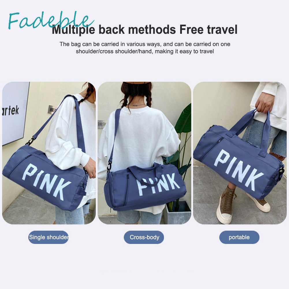 Túi Đựng Đồ Tập Thể Thao Sức Chứa Lớn Chia Ngăn Khô / Ướt Tiện Dụng Cho Nam Và