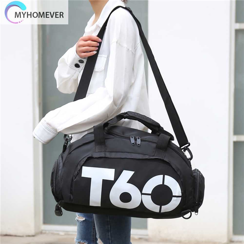 Túi Đựng Đồ Tập Thể Thao Sức Chứa Lớn Chia Ngăn Khô / Ướt Tiện Dụng Cho Nam Và