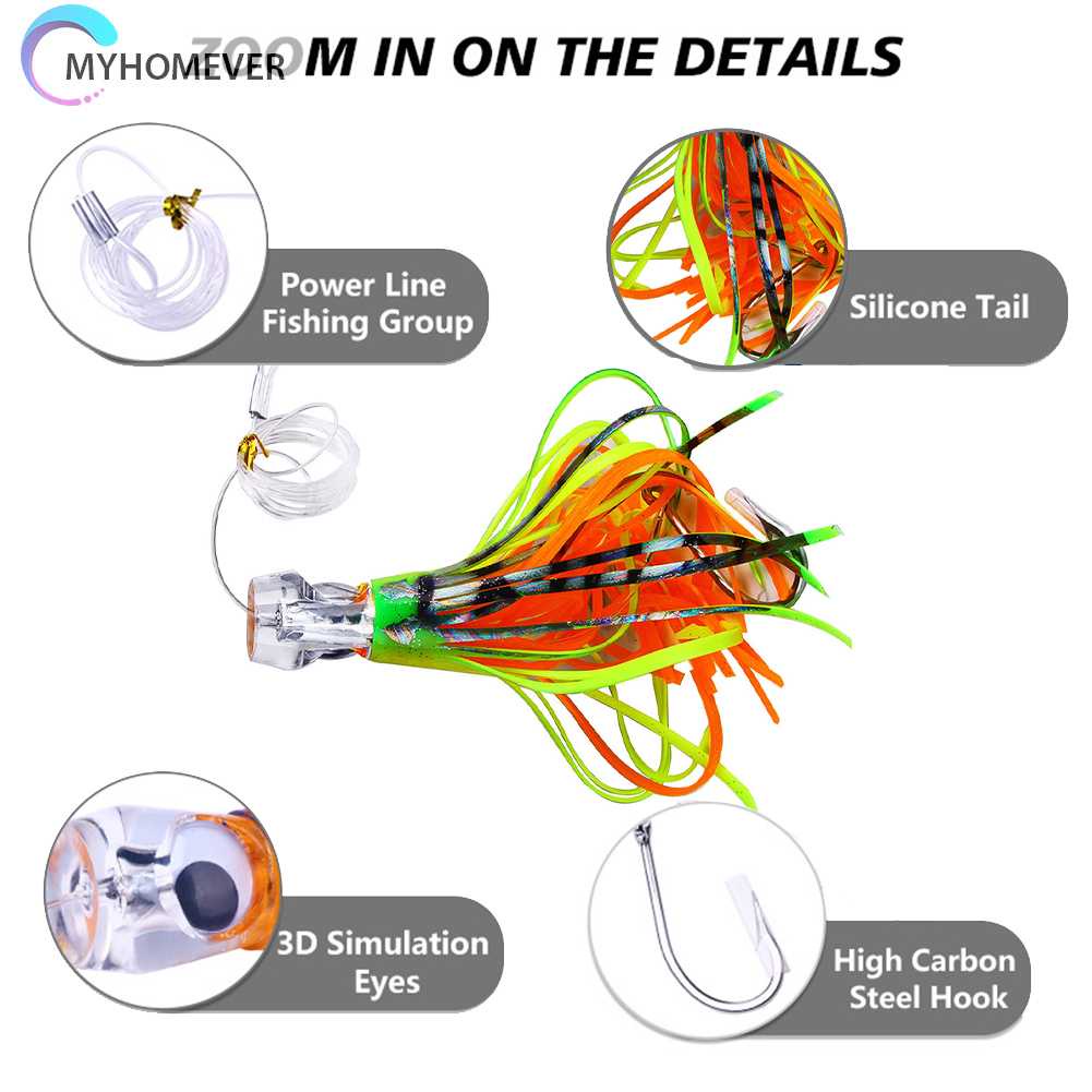 Mồi Câu Cá Giả Hình Bạch Tuộc Mềm Mại 22cm 100g