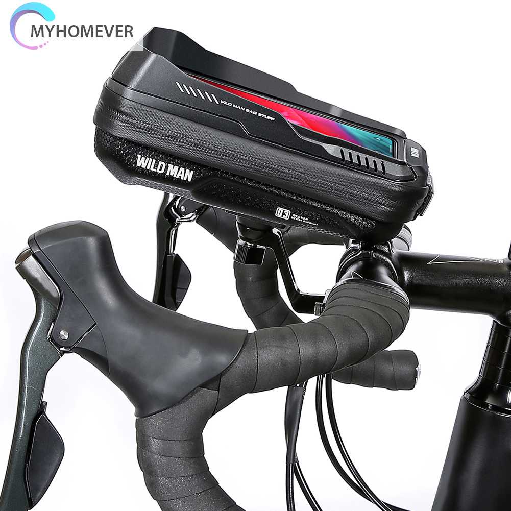 Túi Đựng Điện Thoại Gắn Tay Lái Xe Đạp Bằng EVA Cứng Chống Thấm Nước