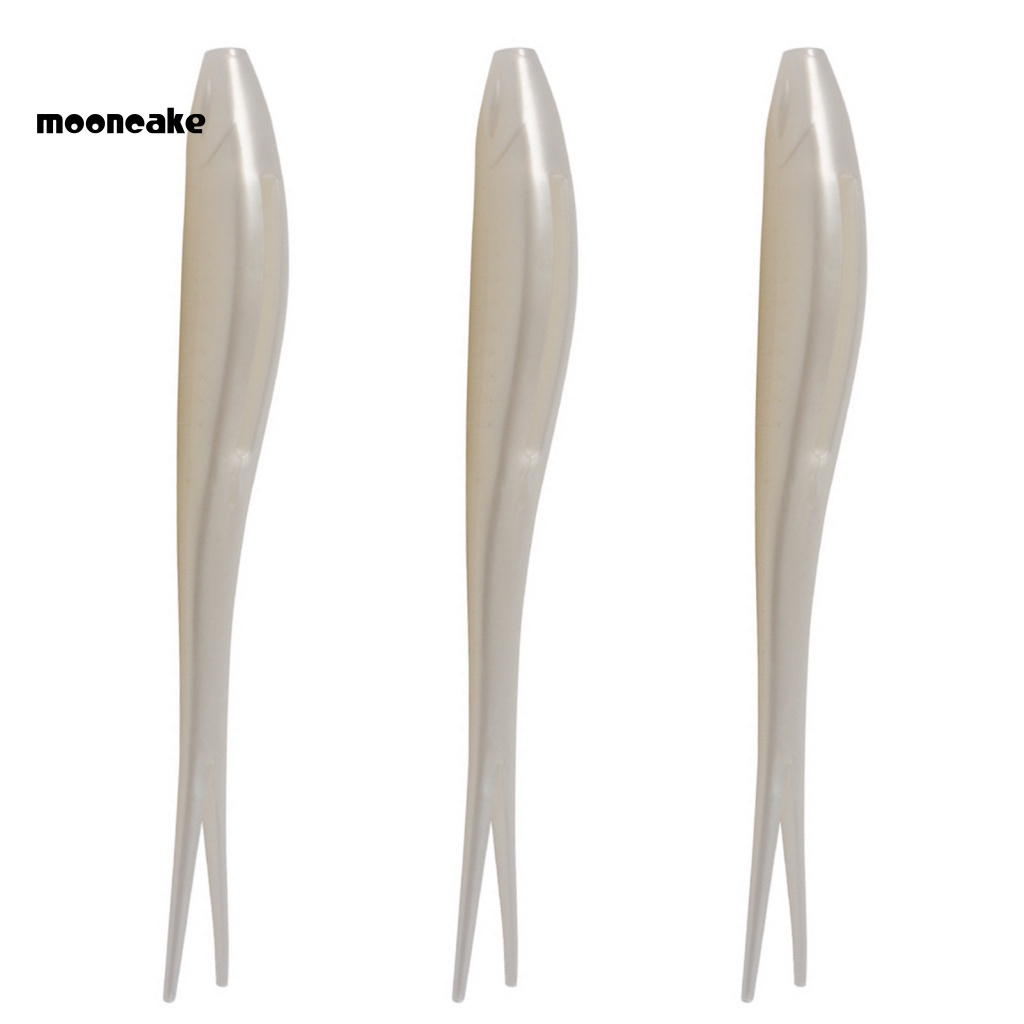 Bộ 3 Mồi Câu Cá Giả Mềm Không Biến Dạng