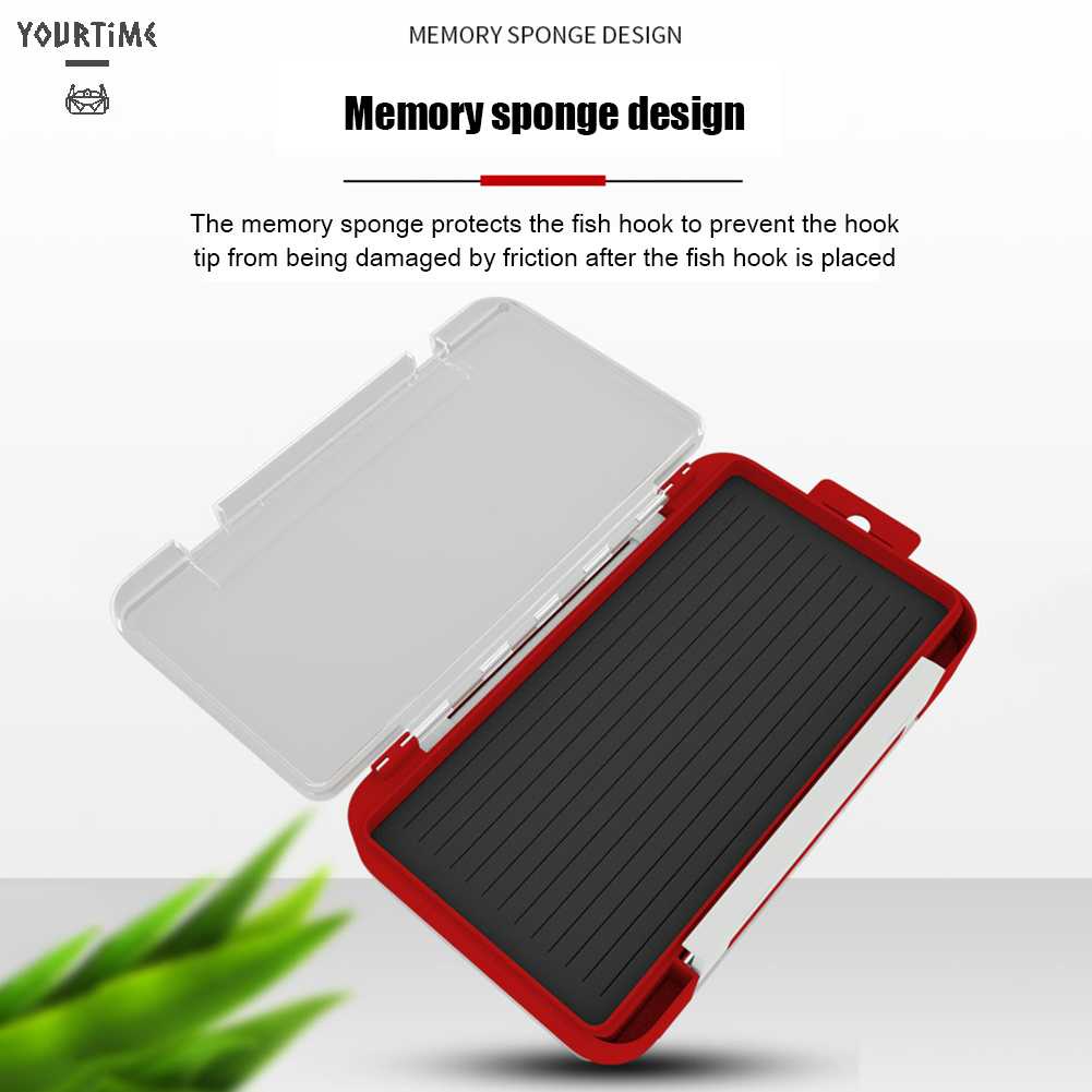 Hộp Đựng Mồi Câu Cá 2 Tầng Chống Thấm Nước Ốp