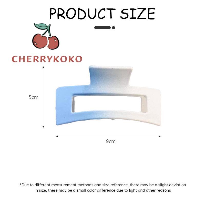 🍒🍒CHERRYKOKO Kẹp Tóc Nhiều Màu Sắc Clip gradient dễ thương và ngọt ngào nữ mùa hè clip nhẹ nhàng và thanh lịch