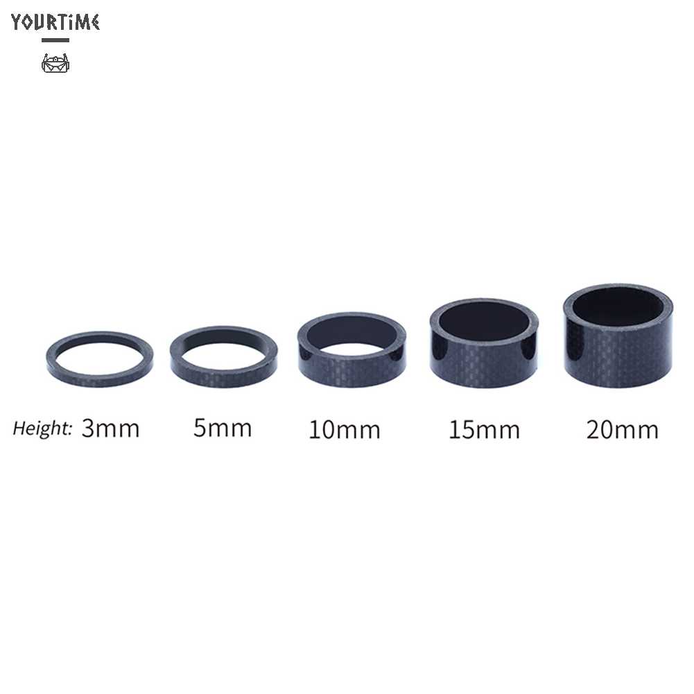 Vòng Đệm Cổ Bằng Sợi Carbon Cho Xe Đạp