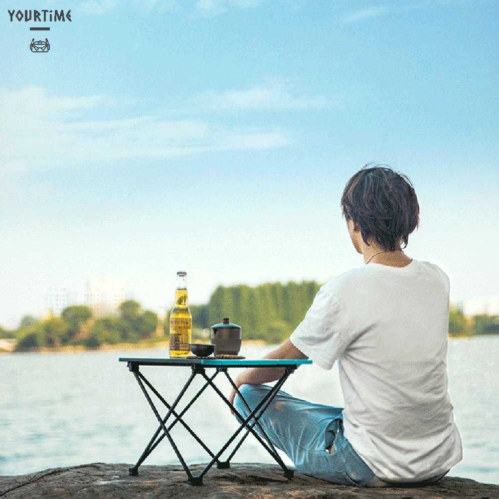 Bàn Xếp Nhỏ Bằng Hợp Kim Nhôm Chuyên Dùng Mang Đi Cắm Trại