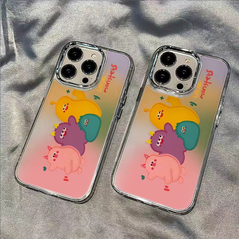 ✅Ốp Điện Thoại Mềm Chống Sốc Màu Gradient Cho iPhone12 14pro 8117 plus13 max Cvb