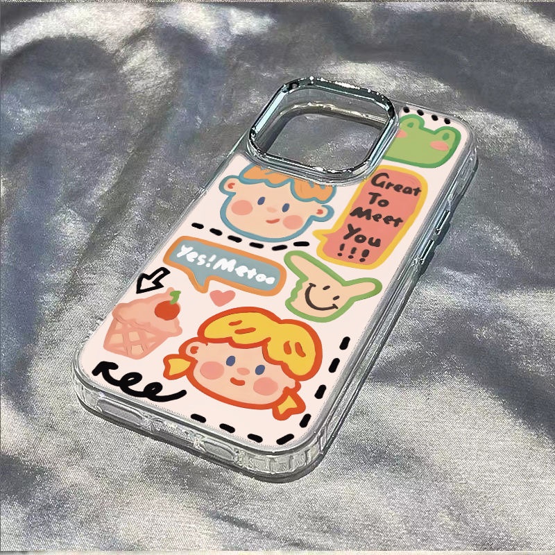 ✅Ốp Điện Thoại Dẻo Họa Tiết Graffiti Thời Trang Chống Sốc Cho iPhone128 591I / plus 7In 11 14pro13max