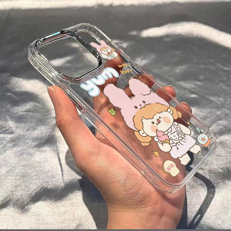 ✅Ốp Điện Thoại Dẻo Thiết Kế Đơn Giản Thời Trang Chống Sốc Cho iPhone128 CG4P / plus1114pro max713