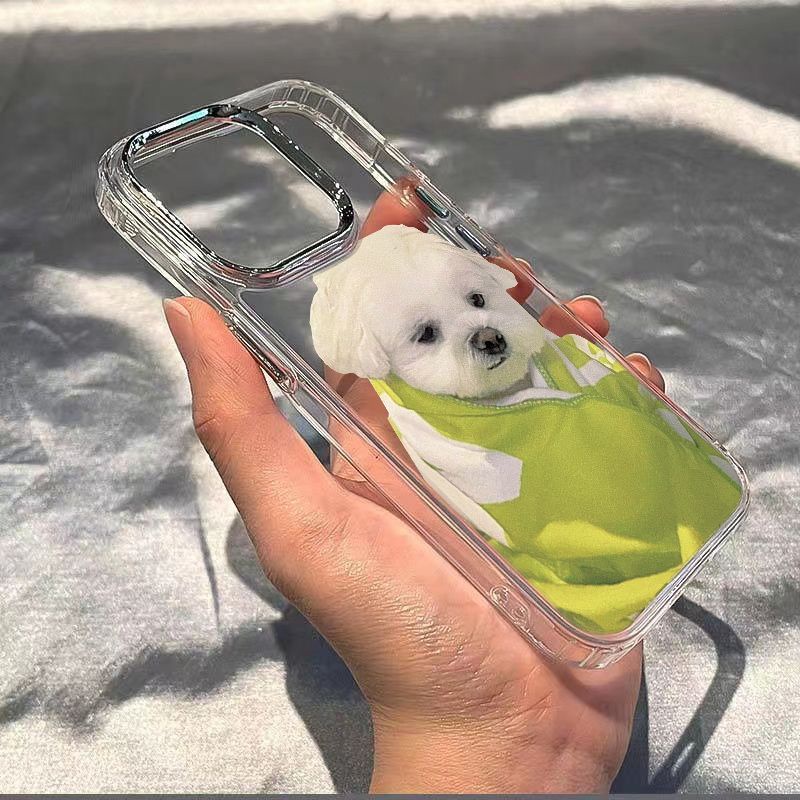 ✅Ốp Điện Thoại Mềm Chống Sốc Màu Xanh Lá / Chăn Đơn Giản Cho Iphone 1114pro 78Plusmax 1213