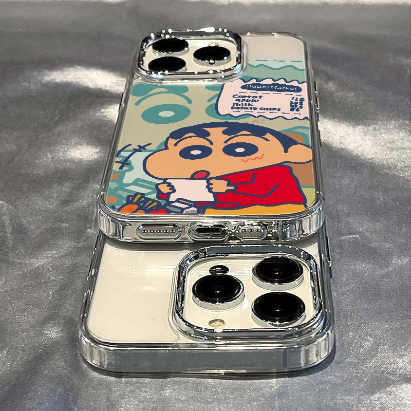 ✅Ốp Điện Thoại Mềm Chống Sốc Hình Shin-Chan MC0D Cho iPhone12xs13 14promaxplus Apple 8 711