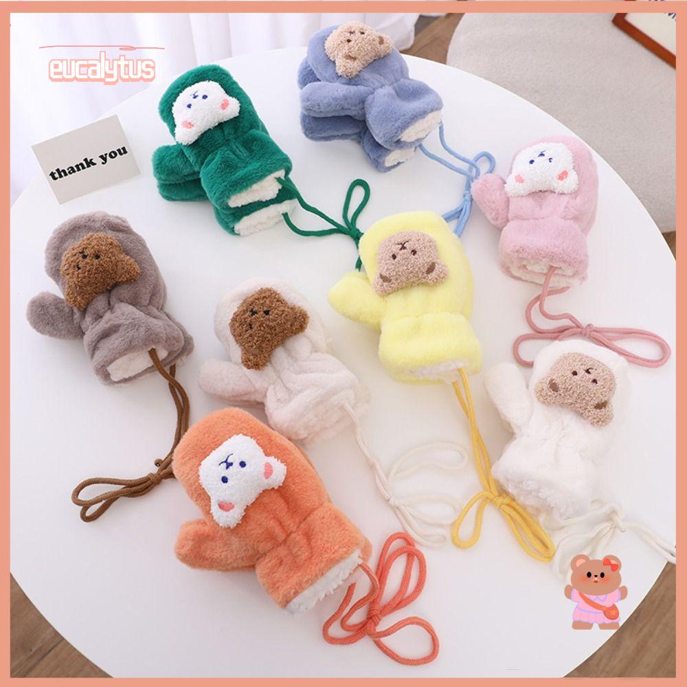 Găng Tay Đeo Cổ Mềm Mại Đáng Yêu Cho Bé 2-6 Tuổi