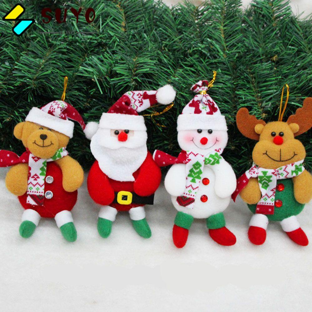 Bộ 2 Búp Bê Trang Trí Cây Thông Giáng Sinh