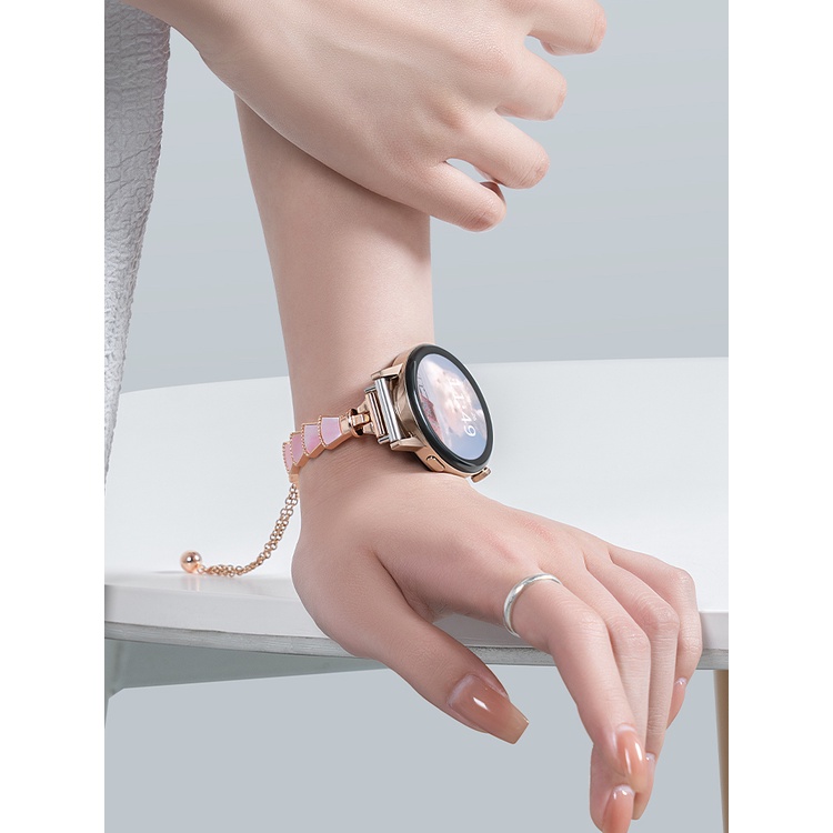 Dây Đeo Kim Loại Thời Trang Cho Đồng Hồ Thông Minh Samsung Galaxy Watch 5 / 4 40mm 44mm 5 Pro 45mm 4