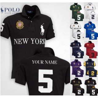 Áo thun Polo tay ngắn nam POLO Ralph Lauren, chất liệu Cotton thêu cao cấp