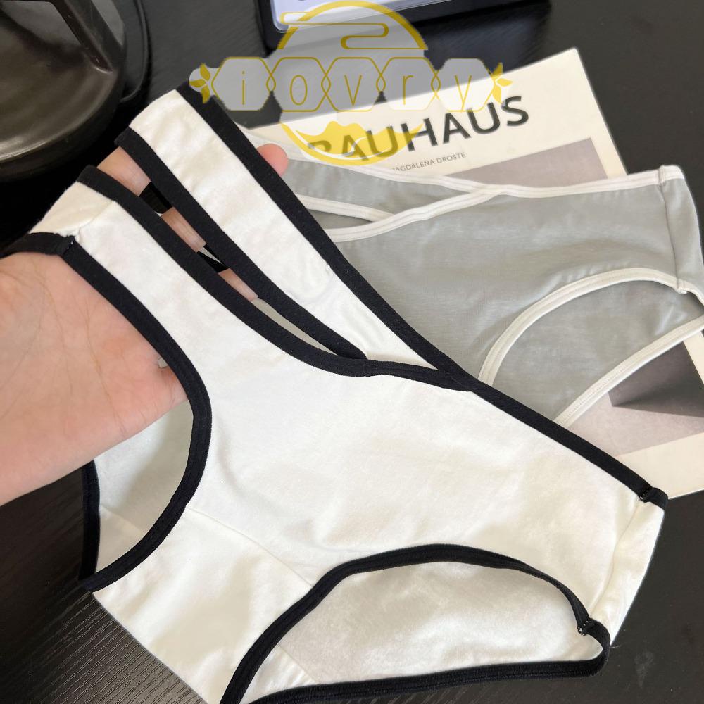 Quần Lót Cotton Thoáng Khí Thoải Mái Không Để Lại Dấu Vết Thời Trang Nhật Bản Cho Nữ