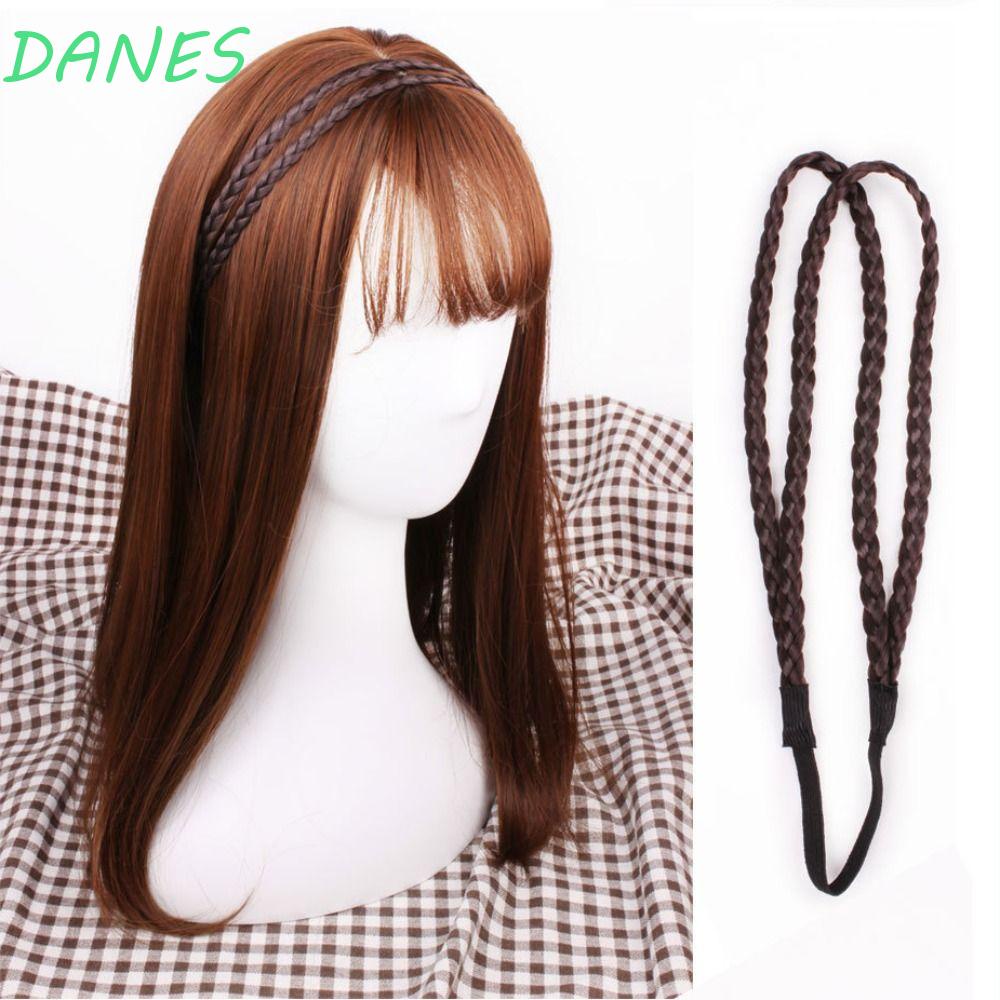 Băng Đô Cài Tóc Bằng Sợi Tổng Hợp Màu Nâu Tự Nhiên Cách Nhiệt Tùy Chỉnh Thời Trang Cho Nữ