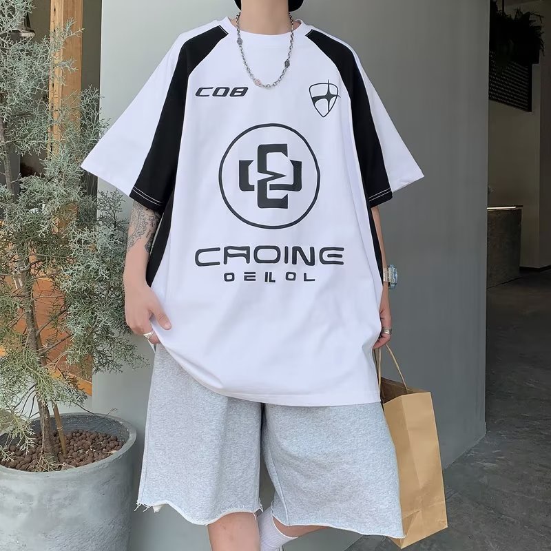 Áo Thun Ngắn Tay Phong Cách Đường Phố Thời Trang Mùa Hè Dành Cho Nam