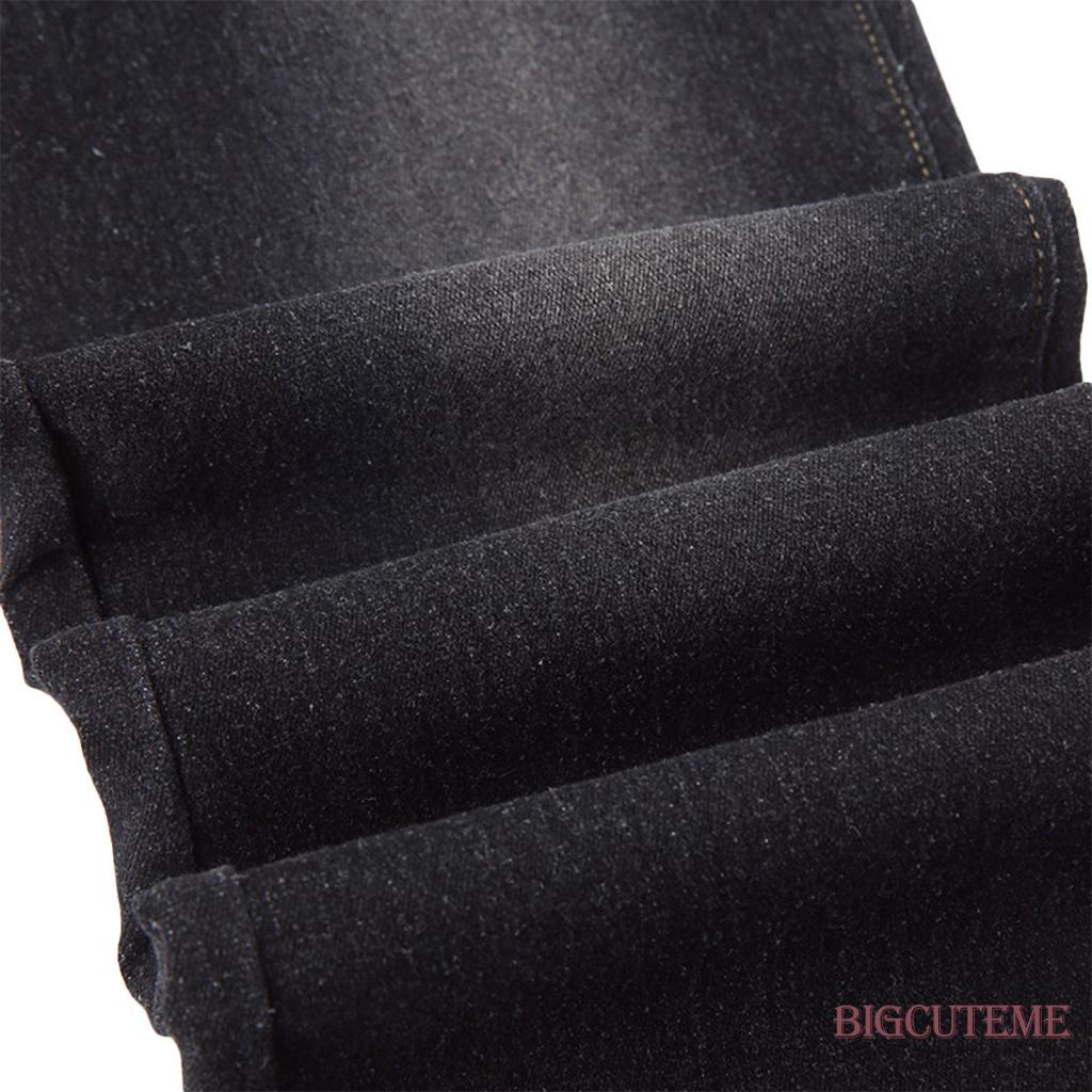 Quần Jeans Dài Phối Túi Bên Hông Phong Cách Thời Trang Đường Phố Dành Cho Nữ