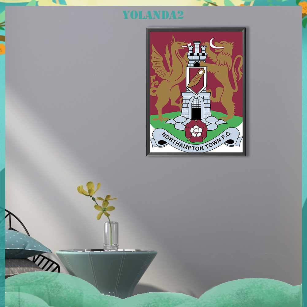 Tranh Đính Đá Kim Cương Toàn Bộ 5D DIY Hình Vẽ Thành Phố Northampton