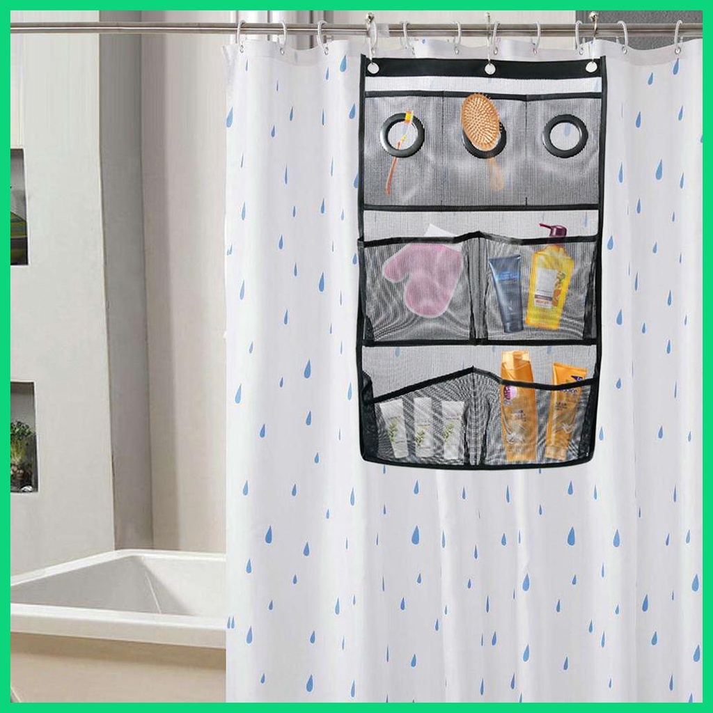 Túi Lưới Đựng Đồ Dùng Nhà Tắm / Cắm Trại Nhanh Khô Tiện Dụng