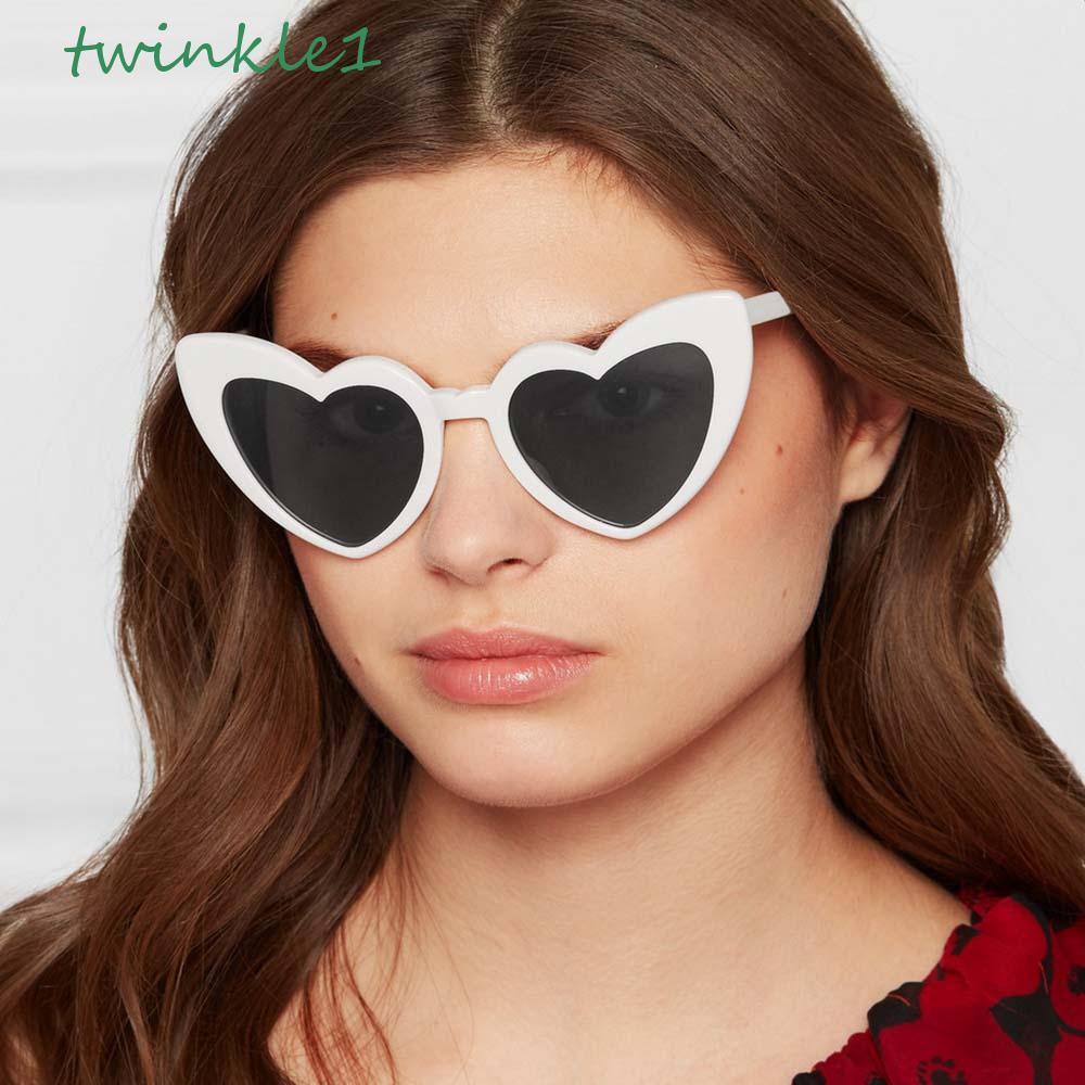 Kính Mát Hình Trái Tim Lấp Lánh Thời Trang