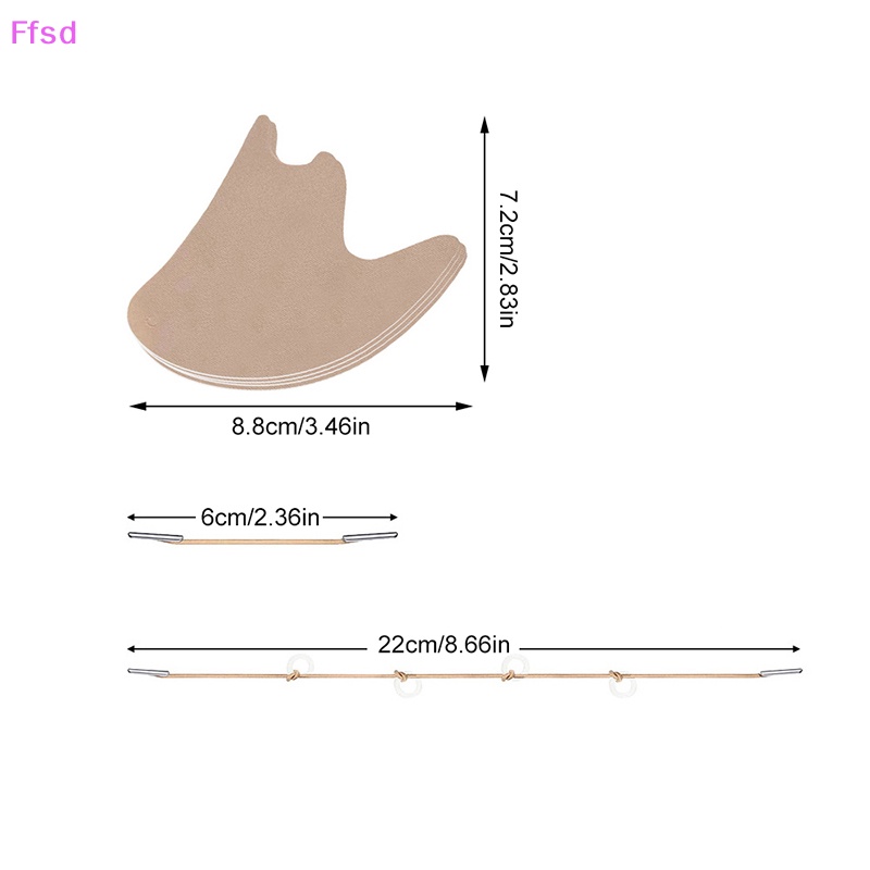 1 Bộ Miếng Dán Nâng Cơ Mặt / Mắt / Cằm Tạo Hình Chữ V Vô Hình