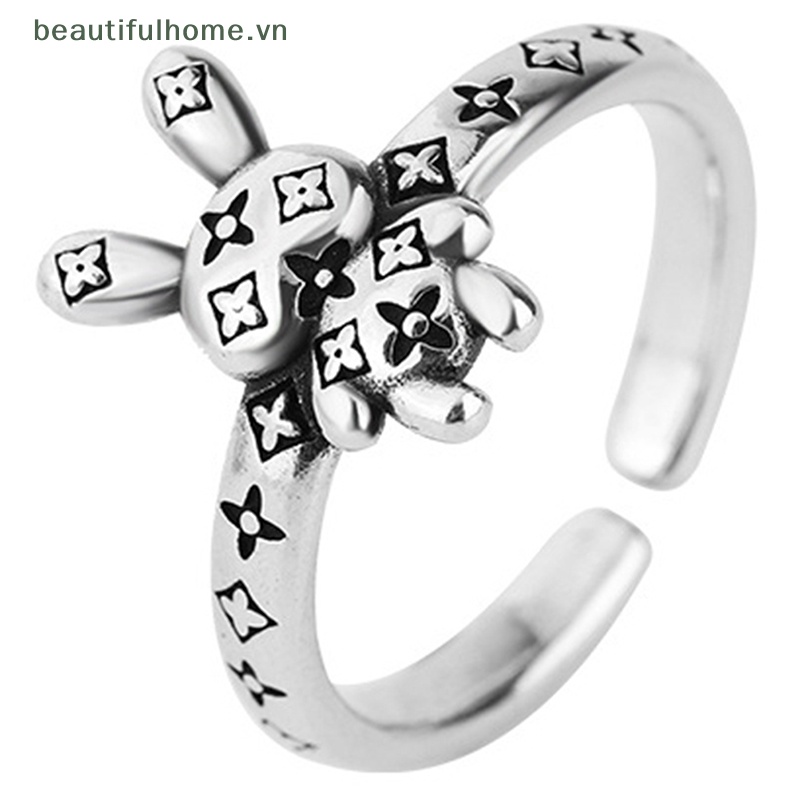 [beautifulhome] Nhẫn Hình Thỏ Dễ Thương Phong Cách Vintage Thanh Lịch Cho Nam Và Nữ Làm Quà Tặng Đám Cưới [beauty]