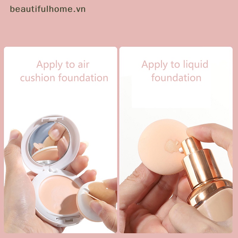 Bông Mút Trang Điểm Mềm Mại Hình Bươm Bướm