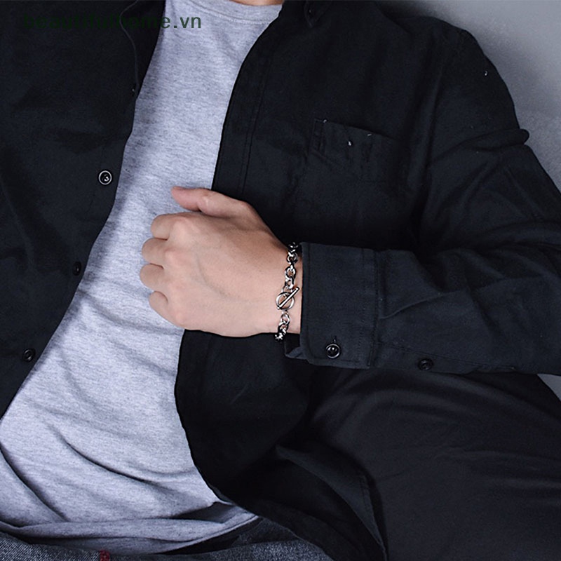 Vòng Tay Chuỗi Hạt Tròn Đơn Giản Thời Trang Cho Nam Và Nữ