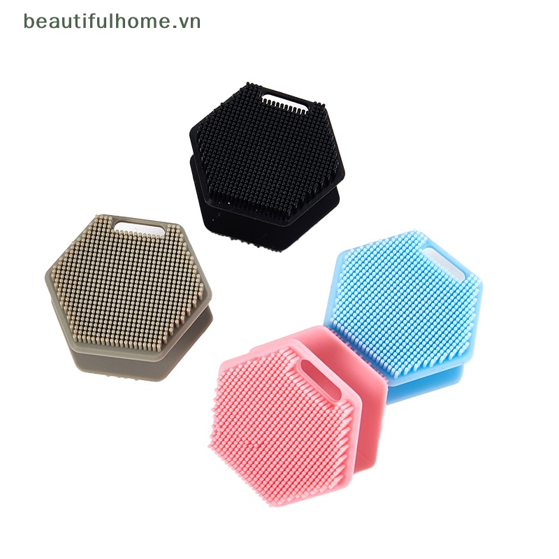 Bàn Chải Silicone Rửa Mặt Mát Xa Tiện Dụng