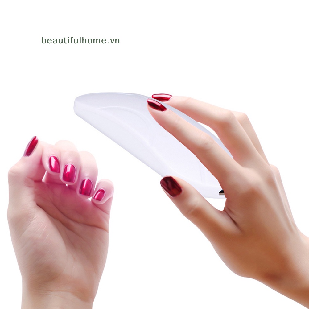 1 * Đèn Hong Khô Móng Tay Nhanh Chóng 2 Tốc Độ Có Thể Gập Lại Mimi USB