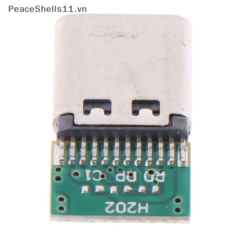 Bộ 5 Đầu Nối Chuyển Đổi Dây Điện Và Dây Cáp Hỗ Trợ PCB USB 3.1 Type C 12 / 24 Chất Lượng Cao