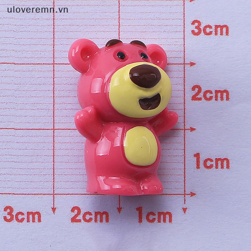 Set 2 / 5 Kẹp Tóc Hình Gấu 3D Dễ Thương