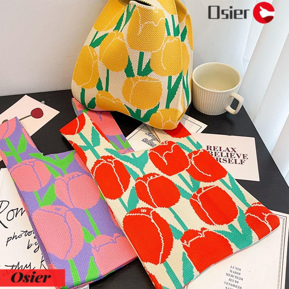 1 Túi Đeo Vai Mini Kiểu Đan Len Thời Trang Sành Điệu Cho Nữ