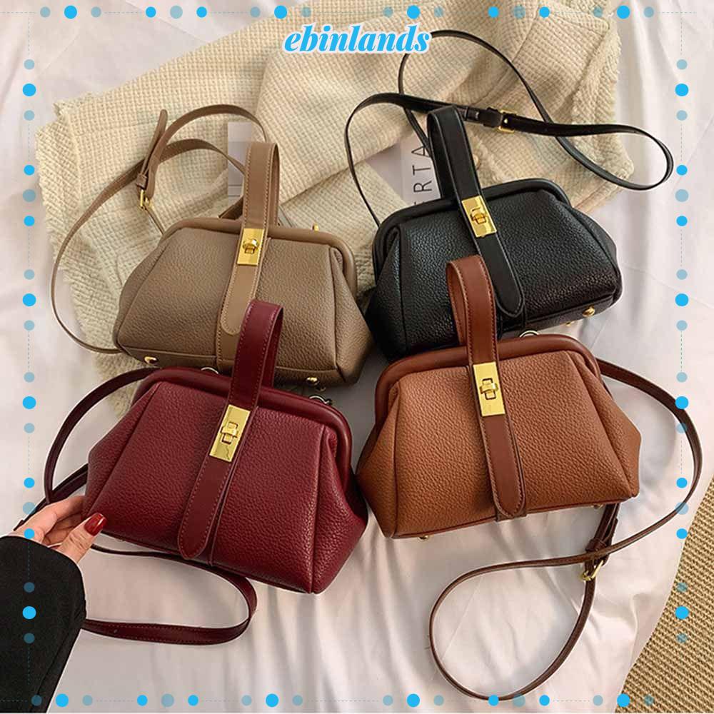 Túi Xách Đeo Vai Sức Chứa Lớn Phong Cách Retro Cho Nữ