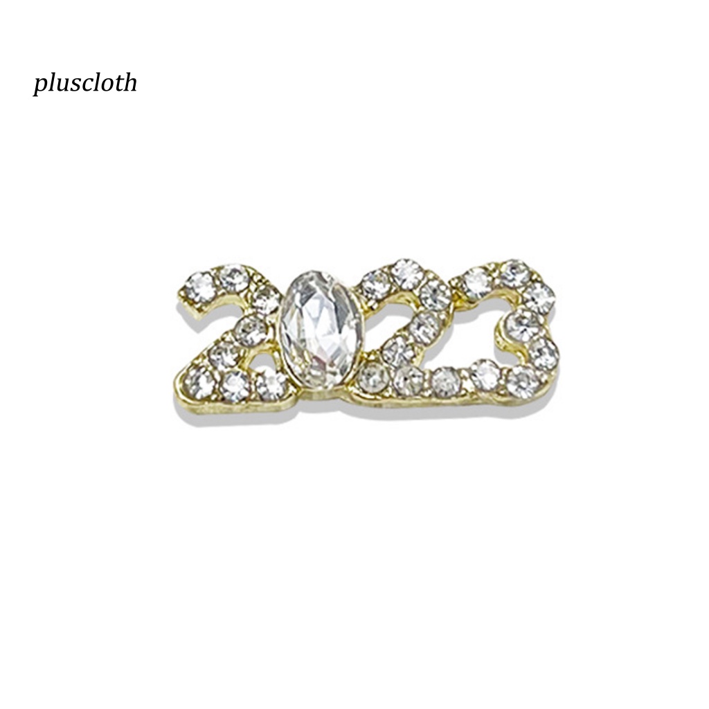 Hộp Hạt Kim Cương Giả Lấp Lánh Trang Trí Móng Tay 2023