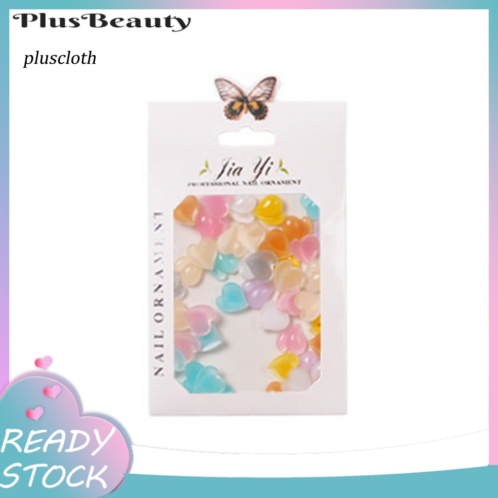 Túi 50 Phụ Kiện 3D Trang Trí Móng Tay Nghệ Thuật Không Phai Màu Chống Trầy Xước