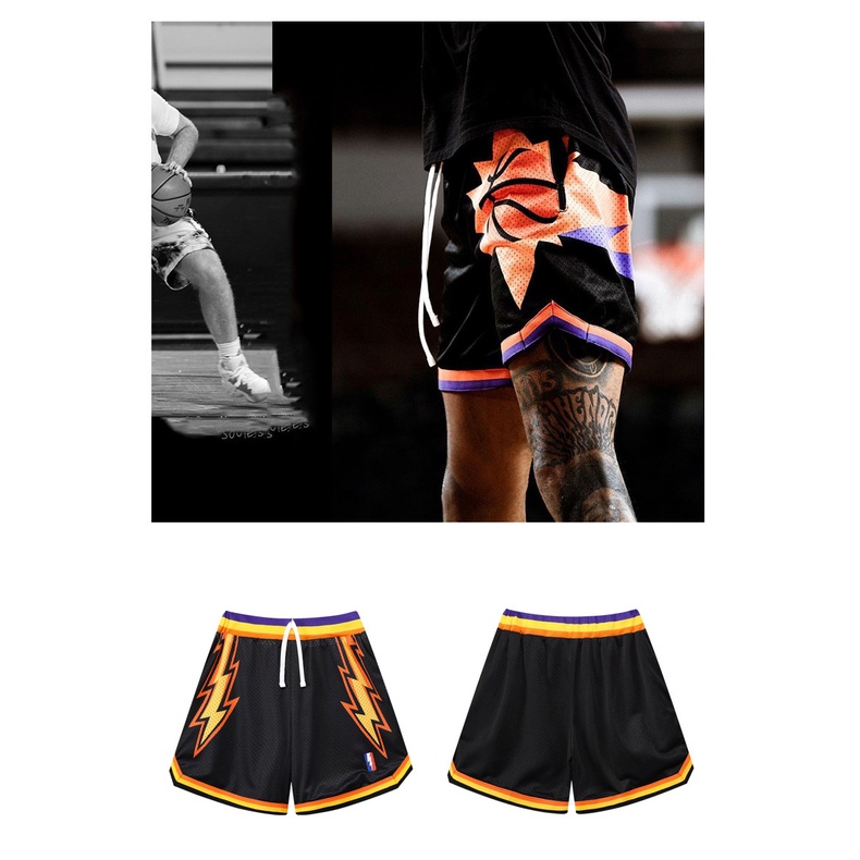 Quần Short Thể Thao Hai Lớp Thoáng Khí Không Khóa Kéo Thời Trang Mùa Hè Cho Nam Và Nữ