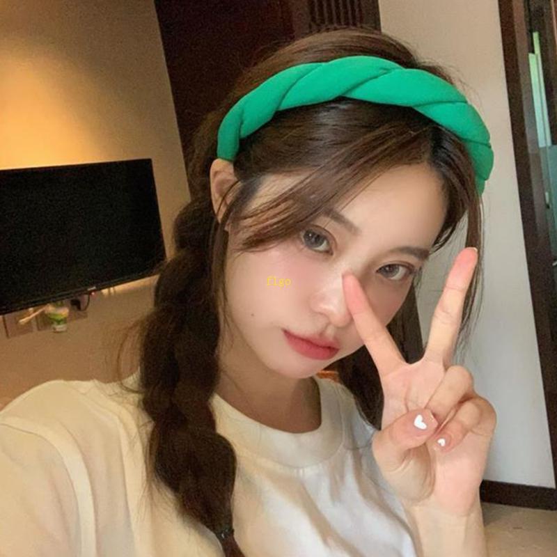 Băng Đô Bện Sợi Xốp Hỗ Trợ Tập Yoga / Rửa Mặt