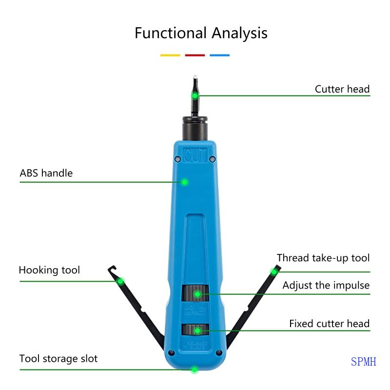 Dụng Cụ Đục Lỗ Dây Cáp 88 Lưỡi # 110