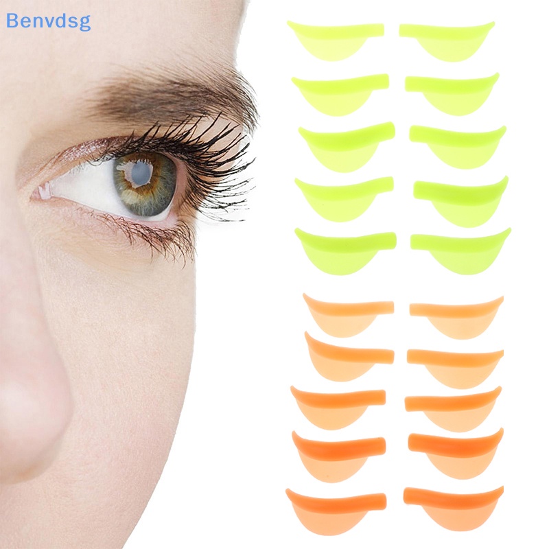 Bộ 5 Cặp Đệm Silicone Tái Tạo Lông Mi Tiện Dụng