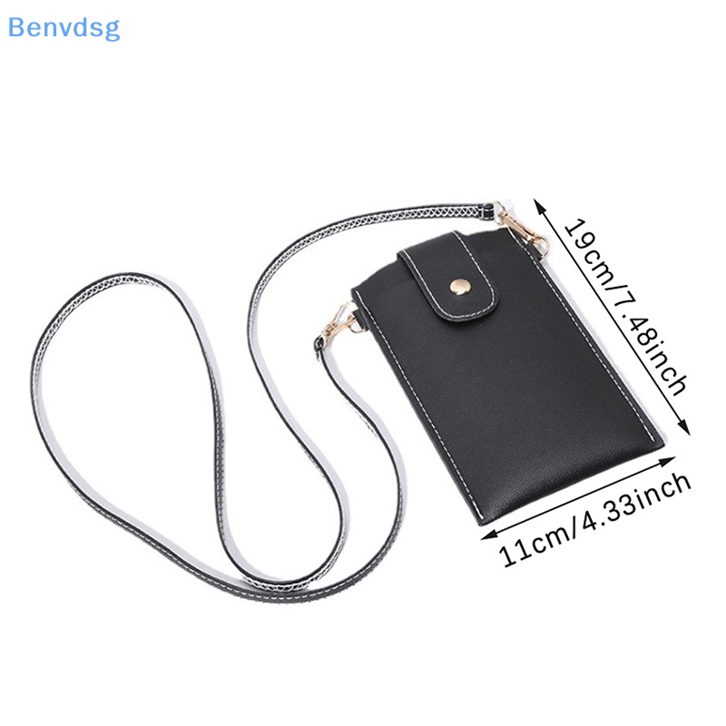 Benvdsg > Túi Đeo Chéo Mini Đựng Điện Thoại / Thẻ Thiết Kế Mỏng Thời Trang Cho Nữ well