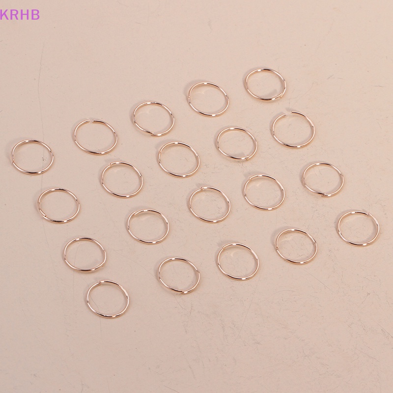 Set 20 Khuyên Mũi Tròn Bằng Thép Không Gỉ Cá Tính Mới