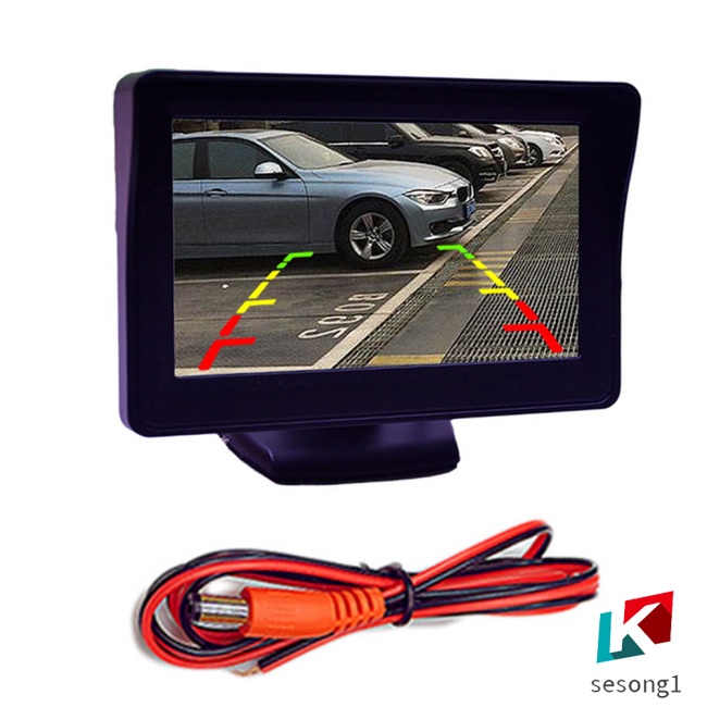 Màn Hình Camera Lùi Xe 2 Chiều Hd 4.3-inch SESONG